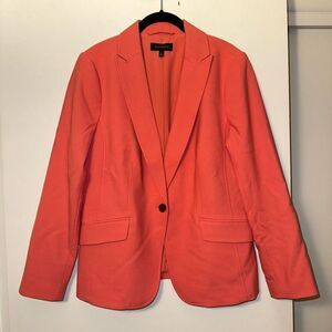 Talbots Vibrant Coral Blazer
